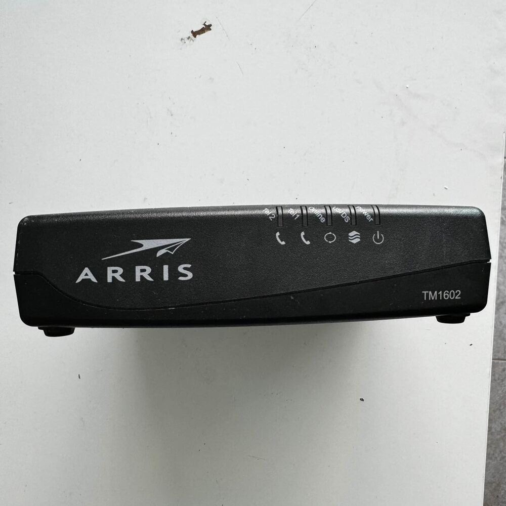 ARRIS Touchstone Model: TM1602A Cable Telephony Modem